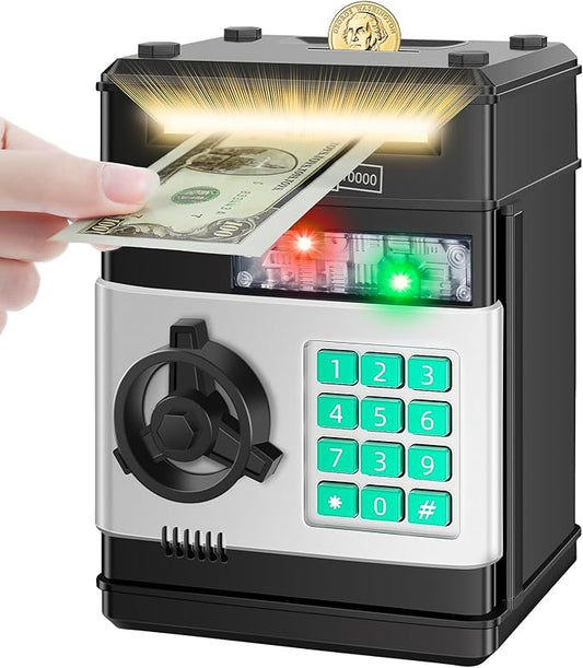 Alcancía electrónica para niños